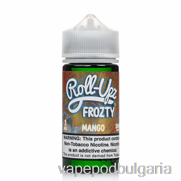 Vape Bulgaria Frozty Mango - Juice Roll-upz - 100ml 3mg